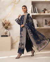 Dhanak Embroidered 3Pc Suit | IC-1006