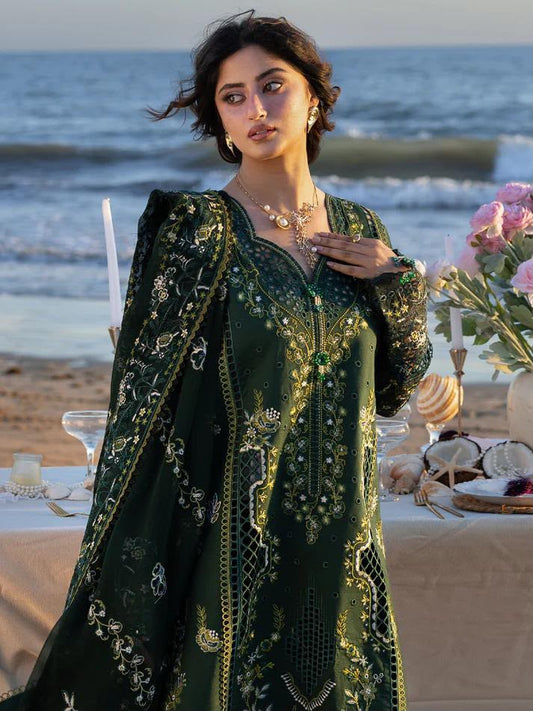 Dhanak 3PEmbroideredc Suit | IC-5182