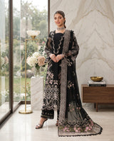 Dhanak Embroidered 3Pc Suit | IC-1003