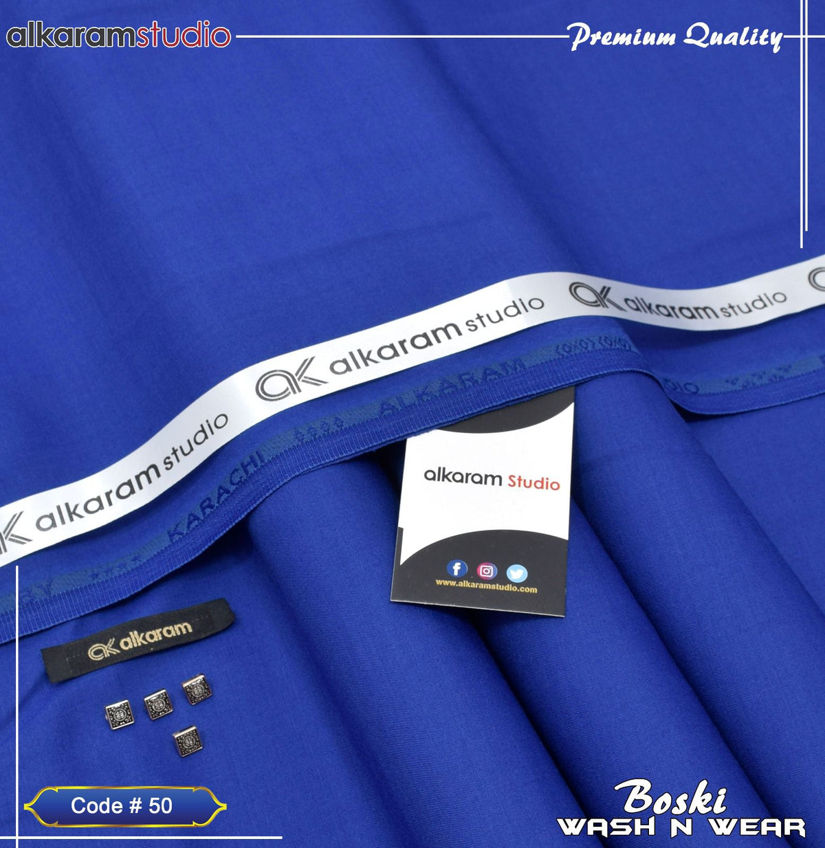 Alkaram Wash & Wear – All Season | Premium Quality Guaranteed | Free Delivery