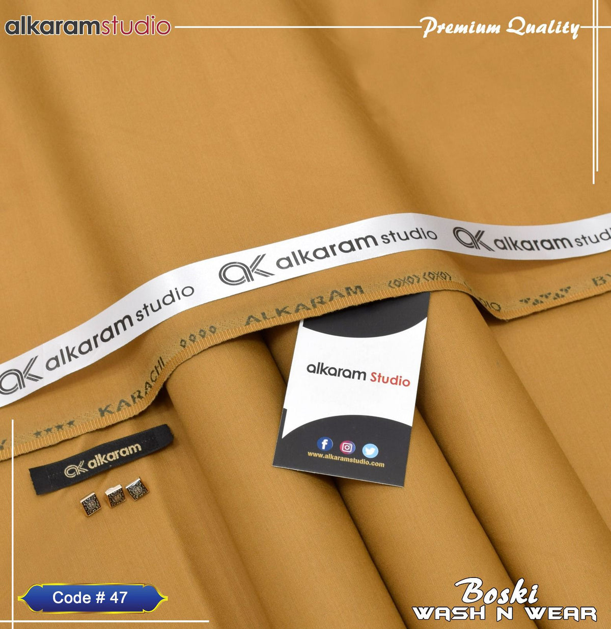 Alkaram Wash & Wear – All Season | Premium Quality Guaranteed | Free Delivery