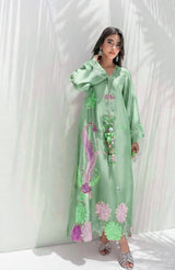 ETHNIC / LAAM – Shamoz Silk Embroidered 2PC
