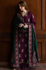 Dhanak Embroidered 3Pc Suit | IC-5190